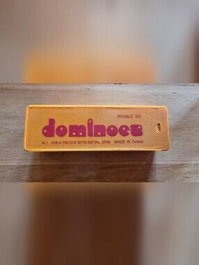 Vintage Double Six Domino's Set Complete